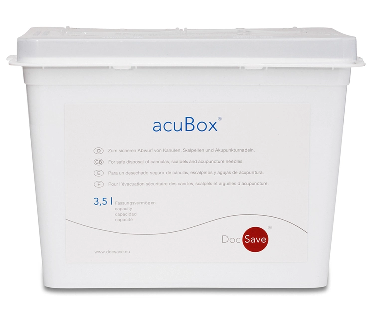 contenedor deshecho de agujas 35
