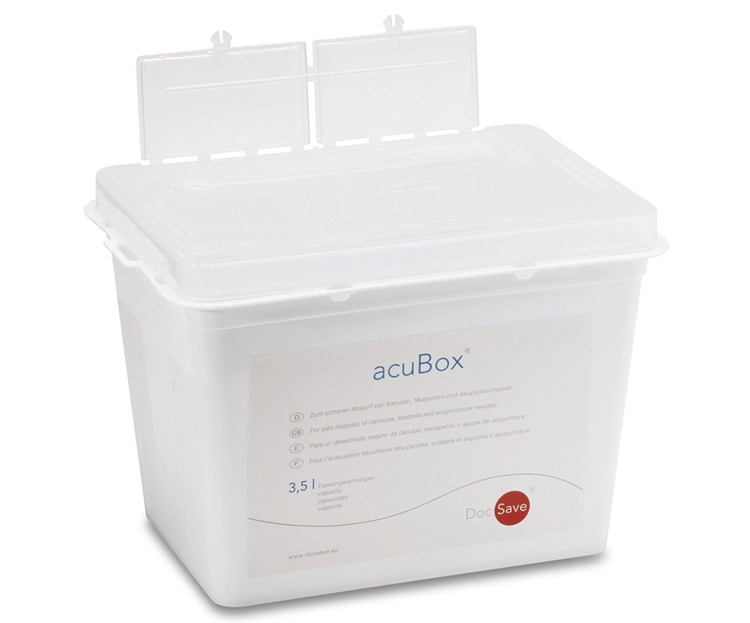contenedor deshecho de agujas 352